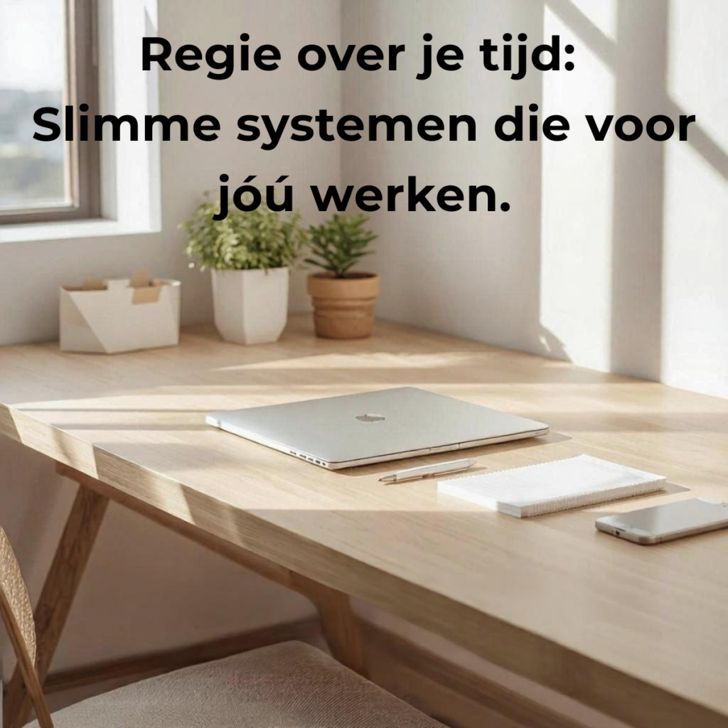 regie over je tijd slimme systemen die voor jóú werken. (1)